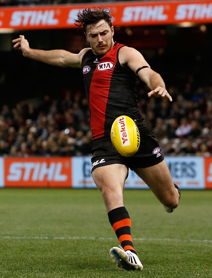 AFL 2015 Rd 18 - Essendon v Western Bulldogs Michael Hibberd is set to wait until later this year to decide if he will return to Essendon - ${keywords}